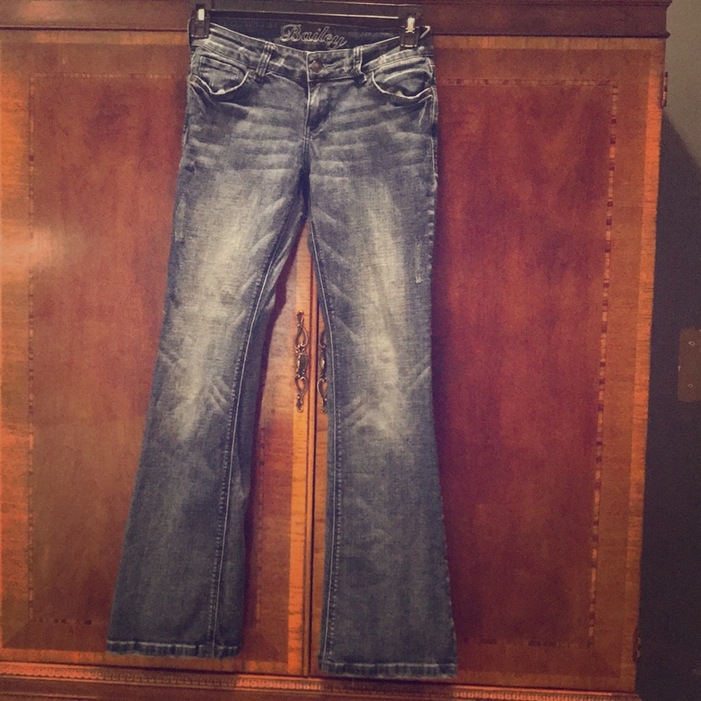 Boot cut jeans